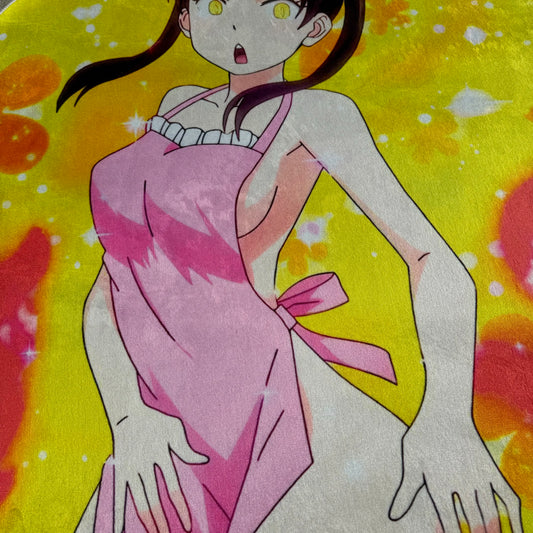 Blazing Neko Girl Rug