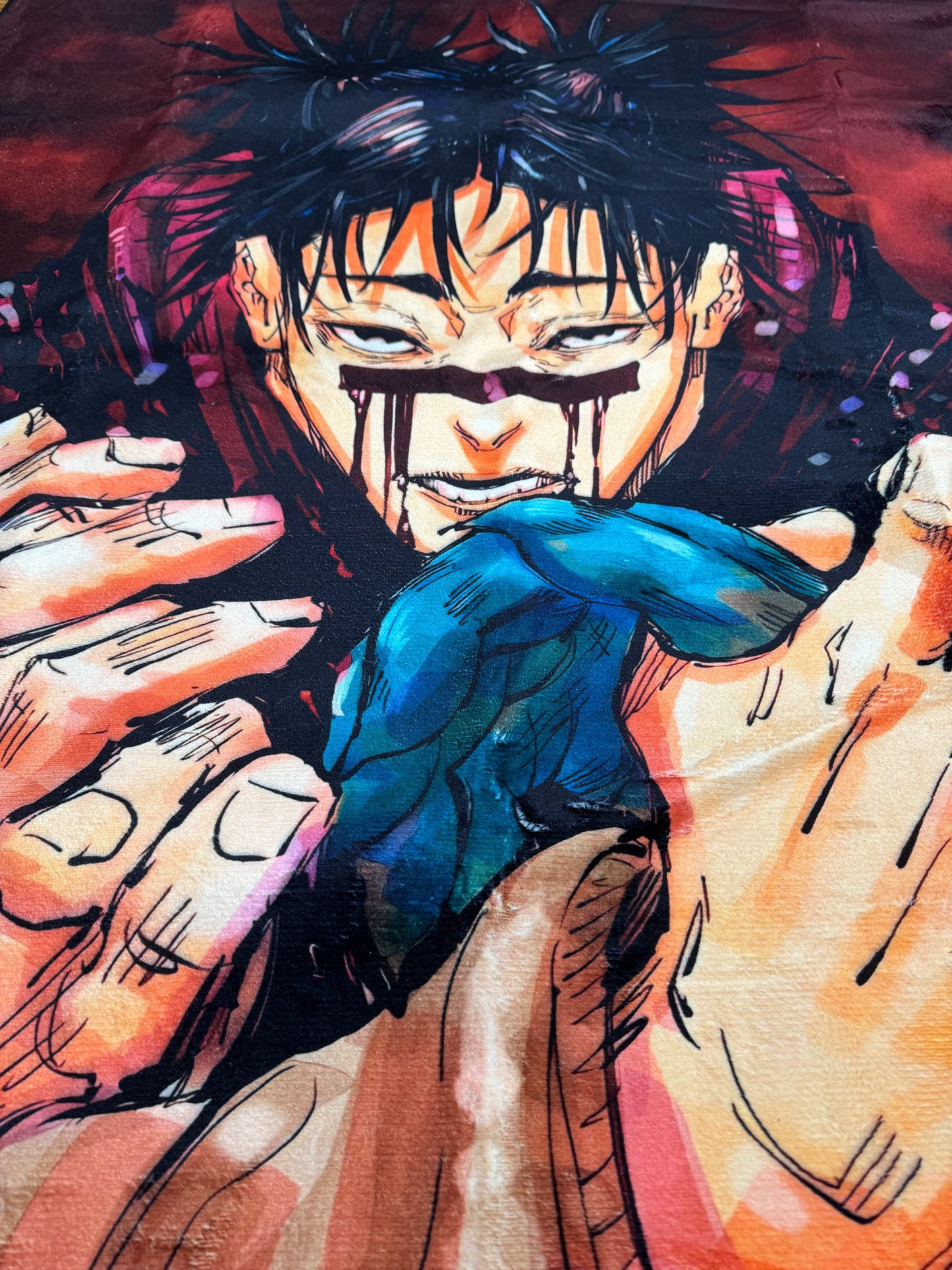Crimson Curse Wielder Rug