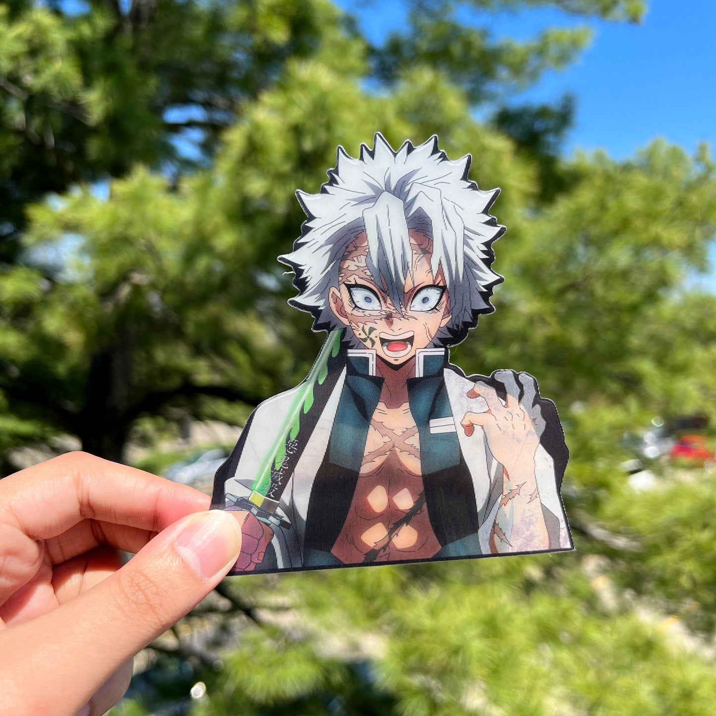Wind Breathing Slayer Motion Sticker