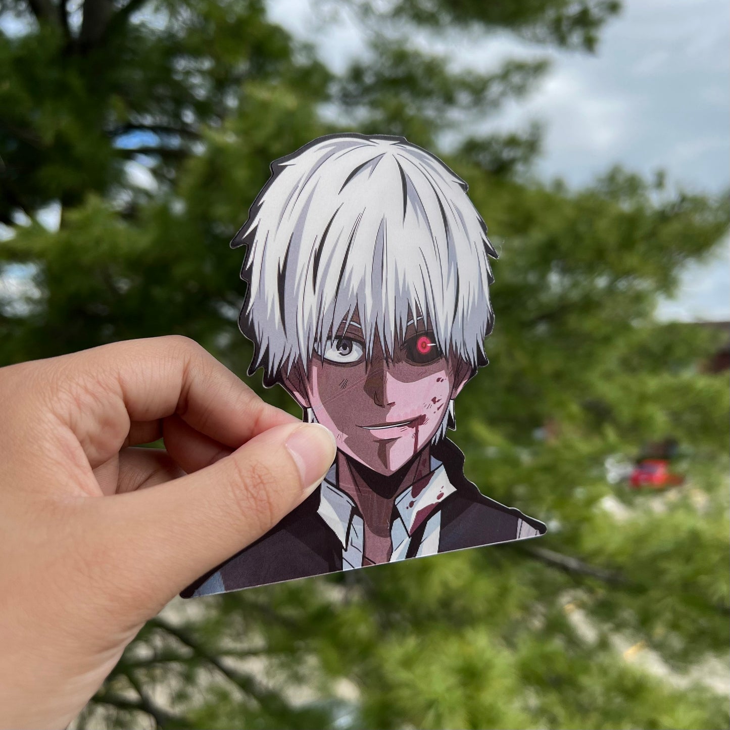 One Eyed Shadow Motion Sticker