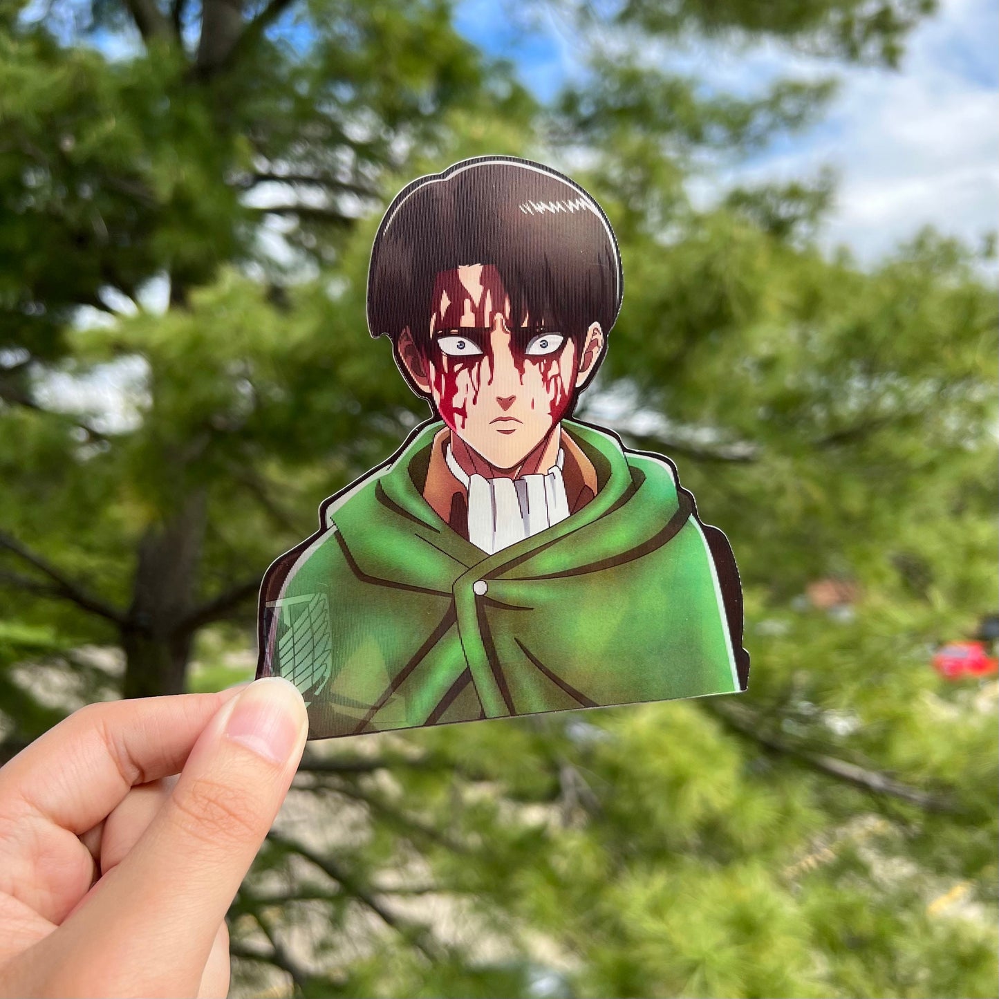 Titan Slayer Motion Sticker