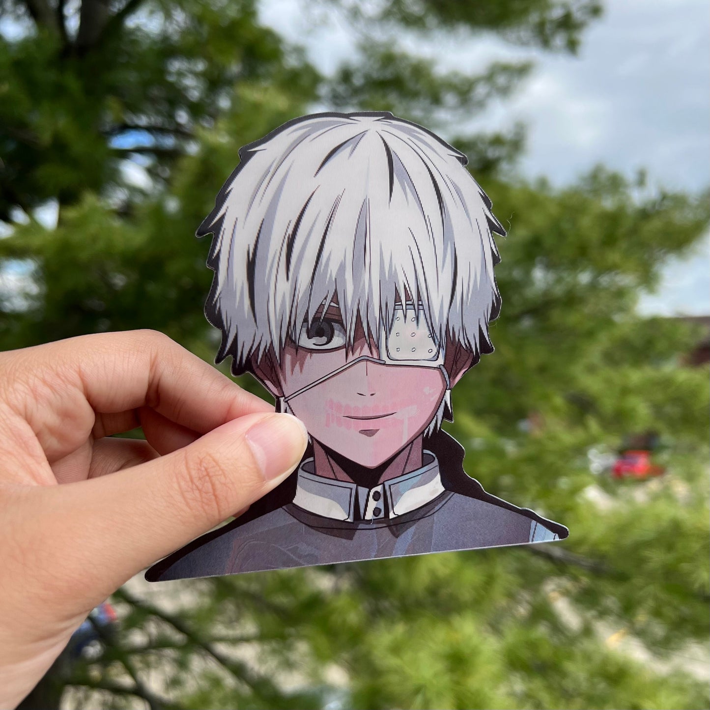 One Eyed Shadow Motion Sticker