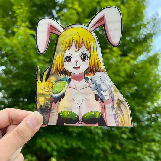 Moonlit Mink Fighter Motion Sticker