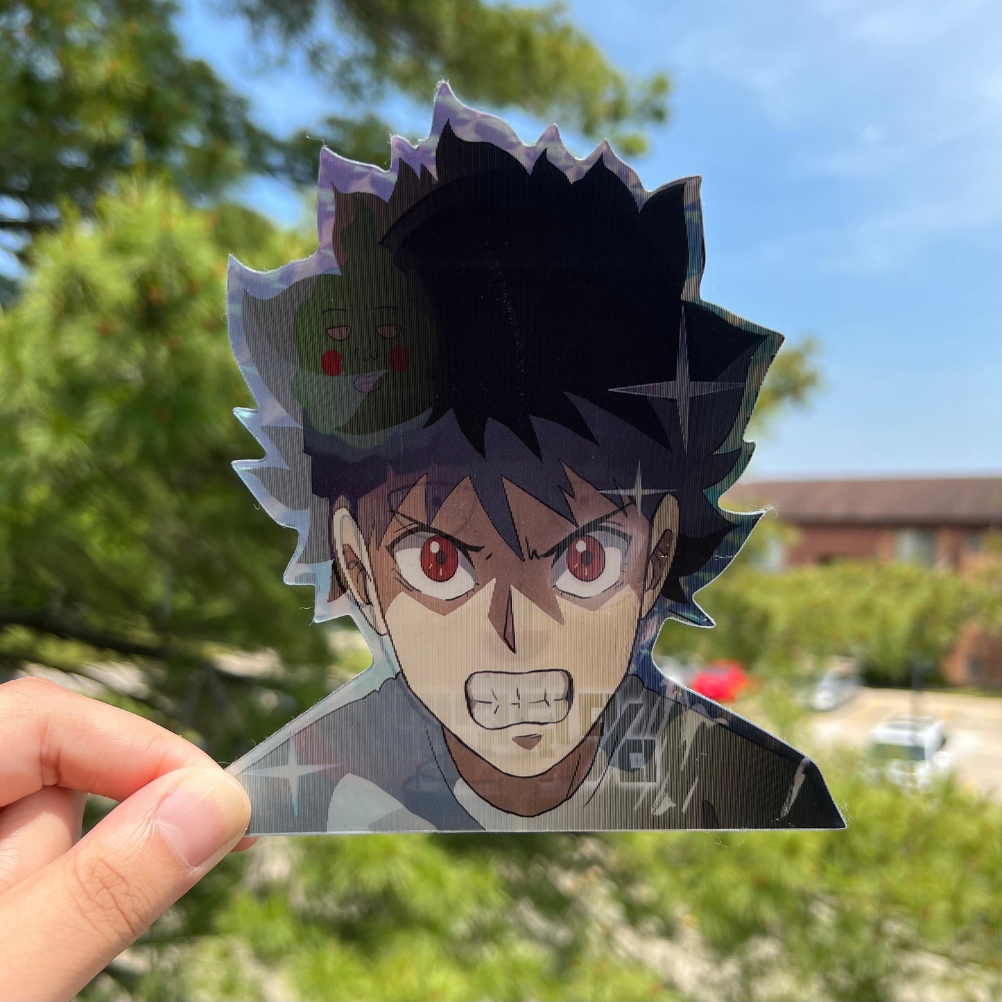 Power Beneath the Calm Motion Sticker