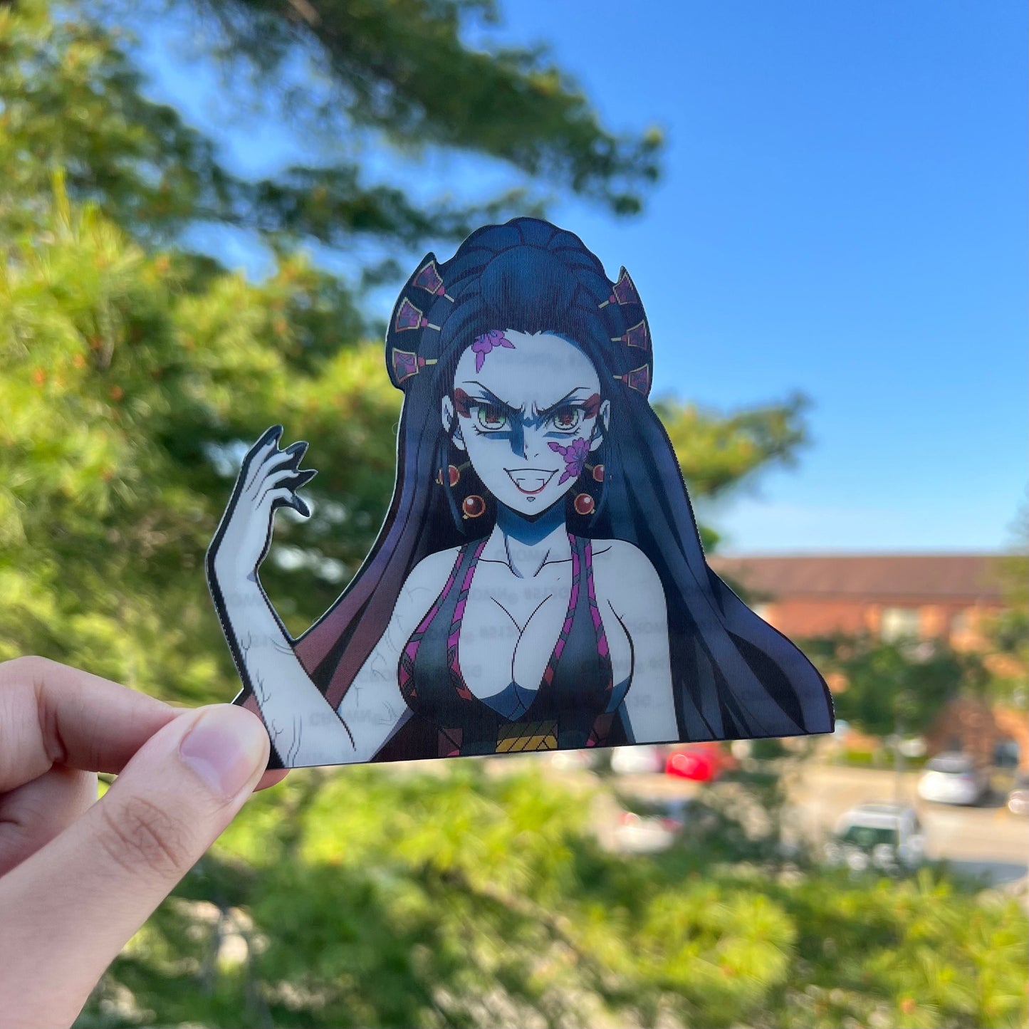 Silk Wrapped Demon Motion Sticker
