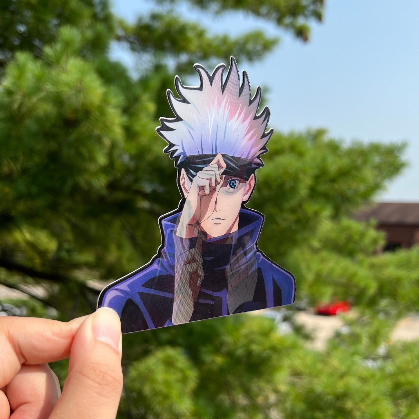 Blindfolded Force of Nature Motion Sticker