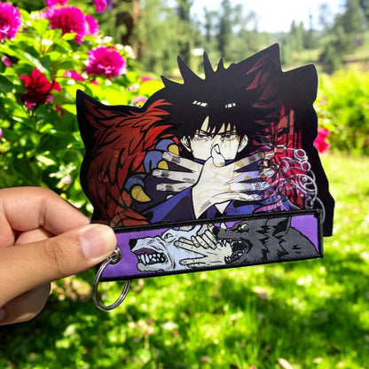 Shadow Beast Summoner Motion Sticker/Embroidered Keychain (Bundle)