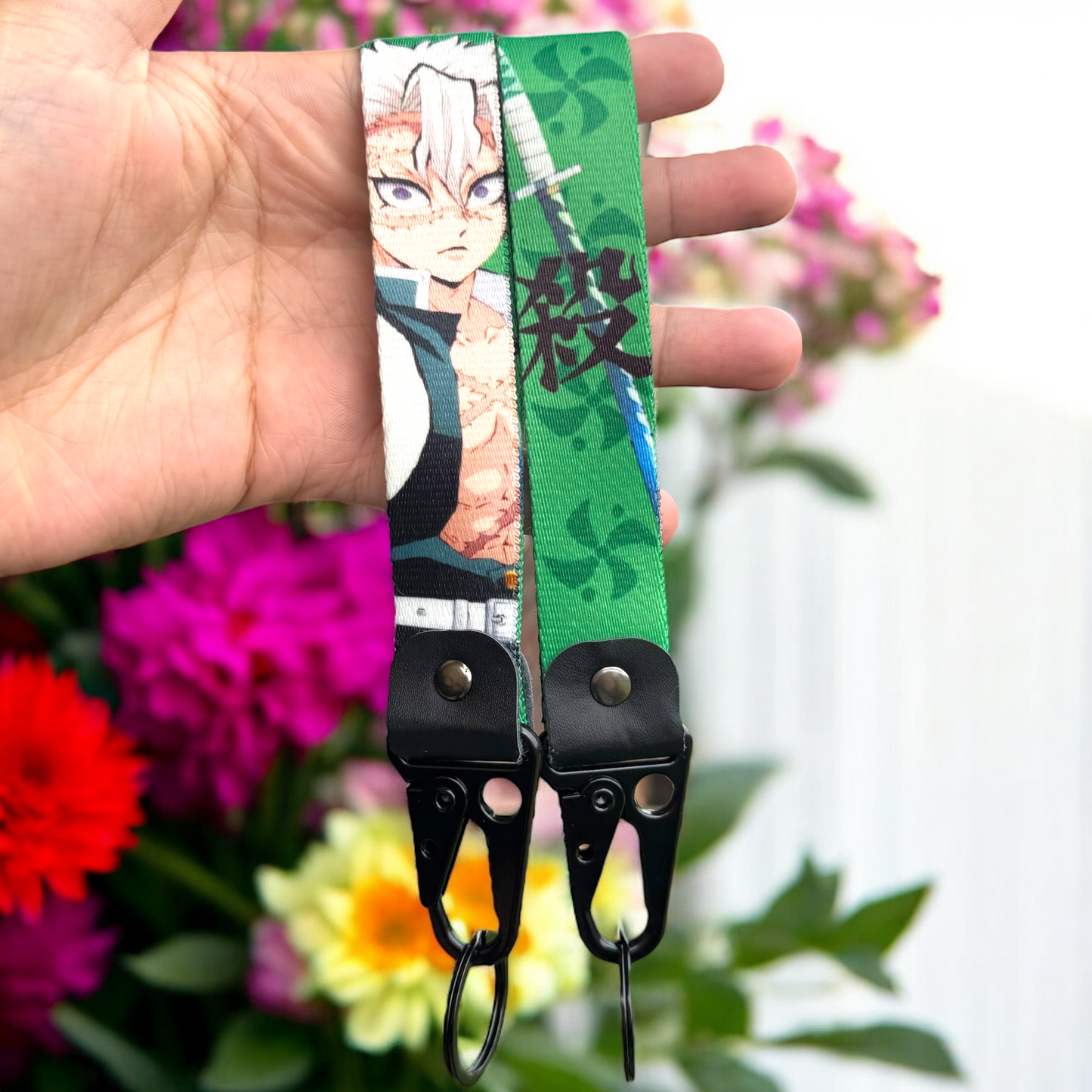Scarred Swordsman Keychain Strap