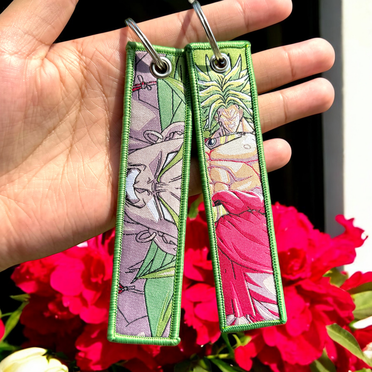 Raging Powerhouse v2 Embroidered Jet Tag Keychain