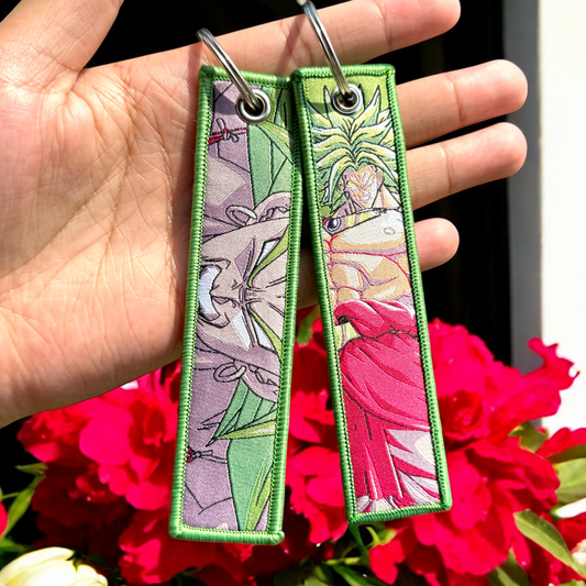 Raging Powerhouse v2 Embroidered Jet Tag Keychain