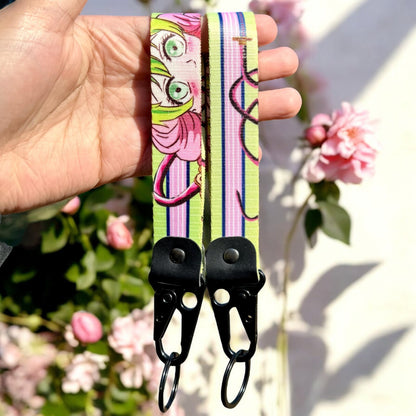 Pink Love Keychain Strap