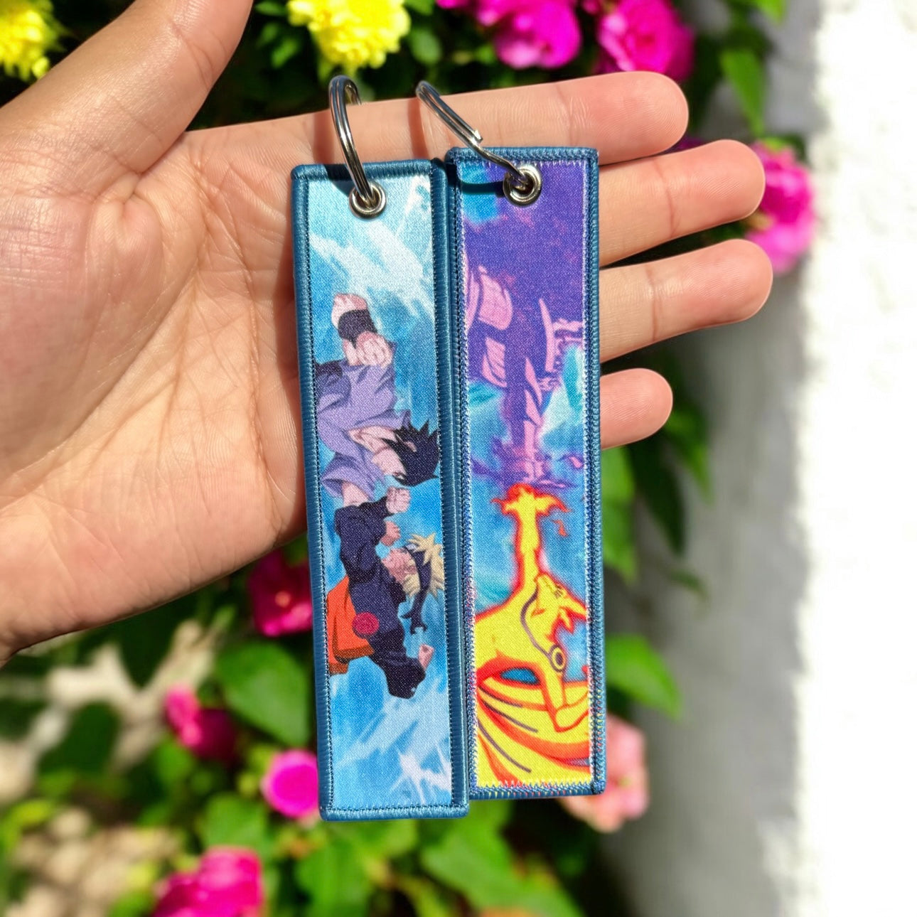 Rivals Embroidered Jet Tag Keychain