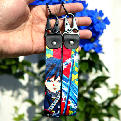 Silent Wave Keychain Strap