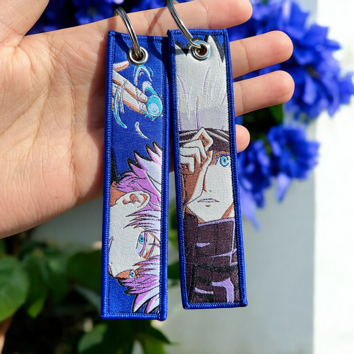 Goat Sensei Jet Tag Embroidered Keychain