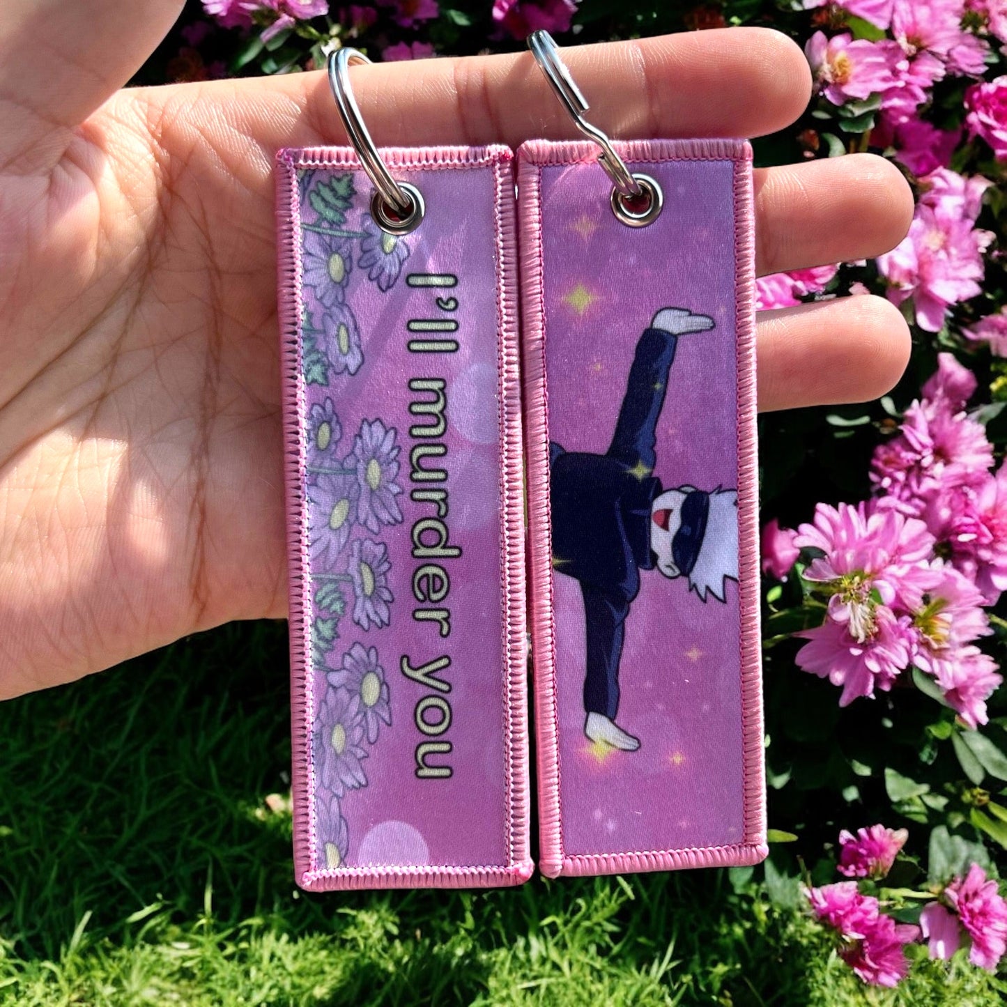 Untouchable Sensei Jet Tag Keychain