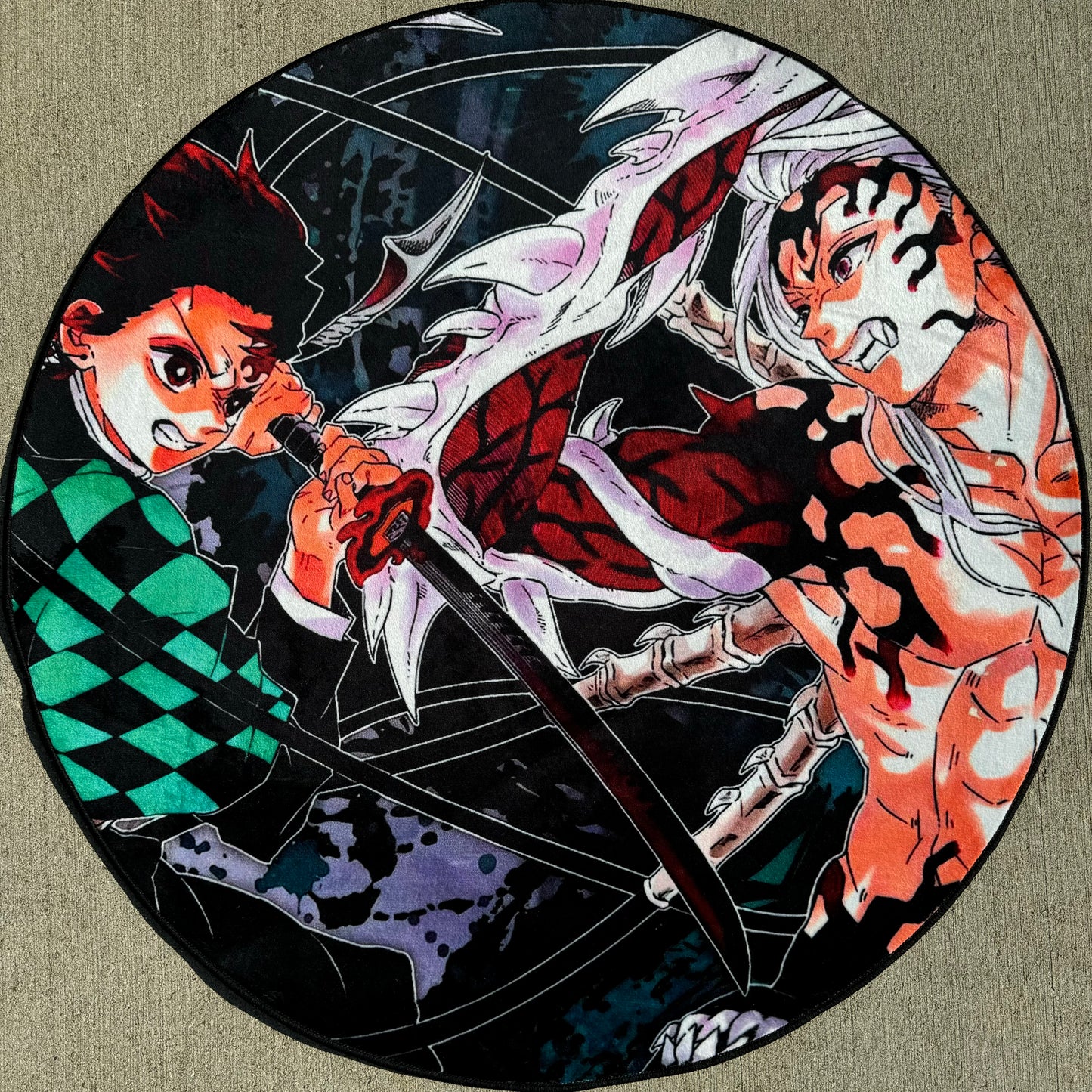 Cursed Nightfall Fighters Rug