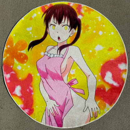 Blazing Neko Girl Rug