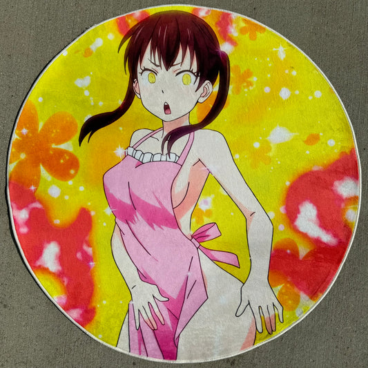 Blazing Neko Girl Rug
