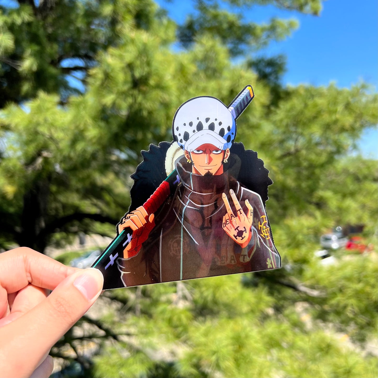 Heart Pirate Motion Sticker