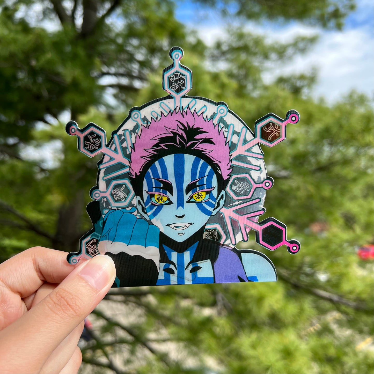 Demon Motion Sticker