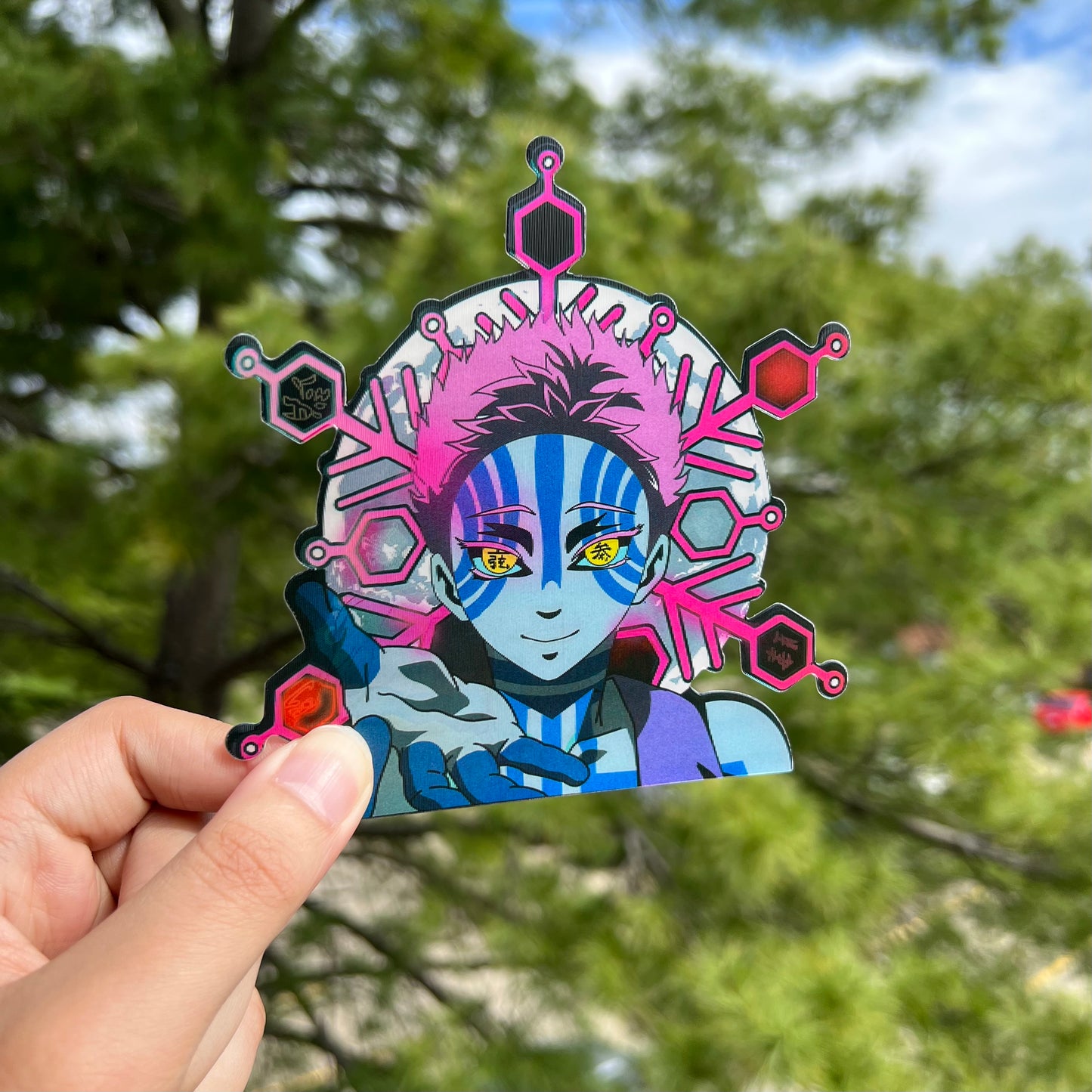 Demon Motion Sticker