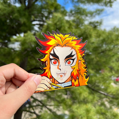 Blazing Pillar of Honor Motion Sticker