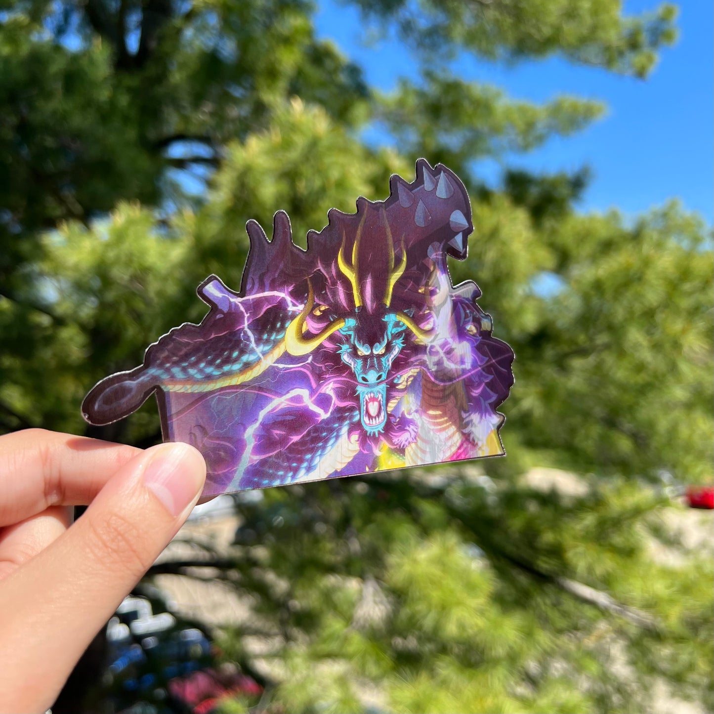 King of The Beasts Motion Sticker