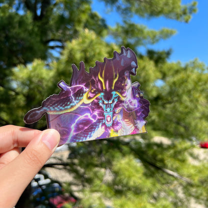 King of The Beasts Motion Sticker