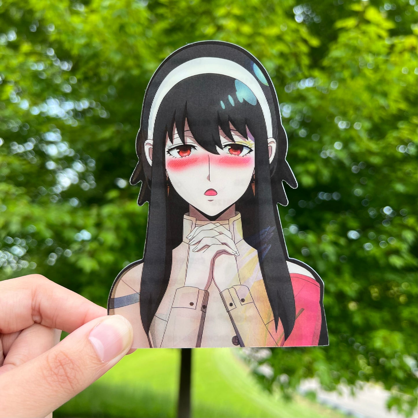Thorned Rose Assassin Motion Sticker