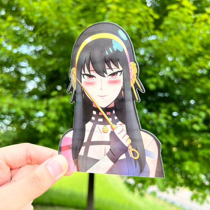 Thorned Rose Assassin Motion Sticker