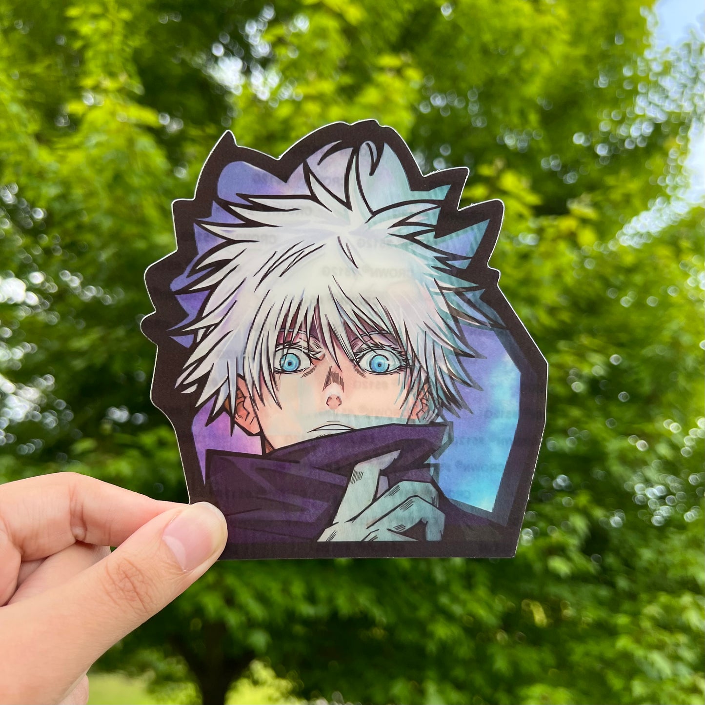 Six Eyes Sensei Motion Sticker