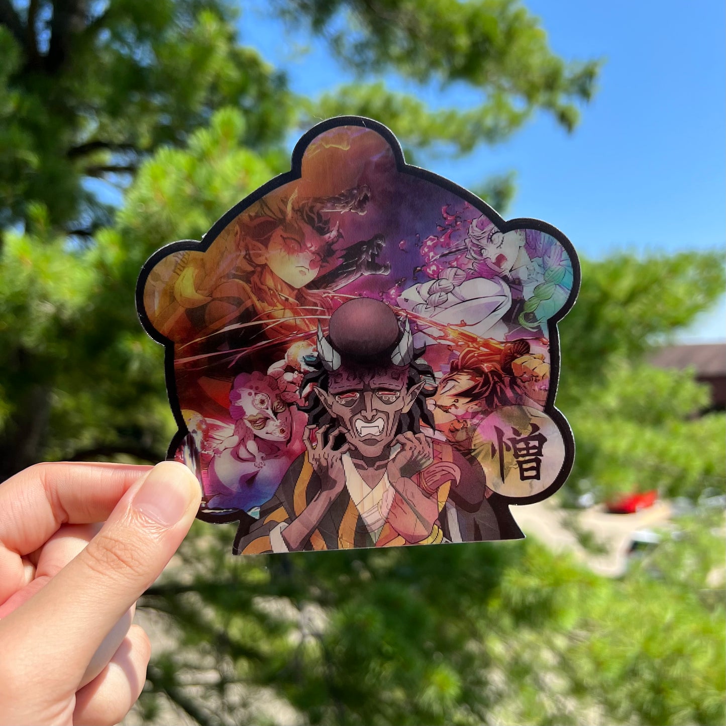 Demon of Many Faces Motion Sticker