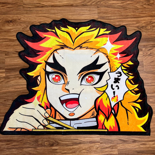Flame Pillar Rug