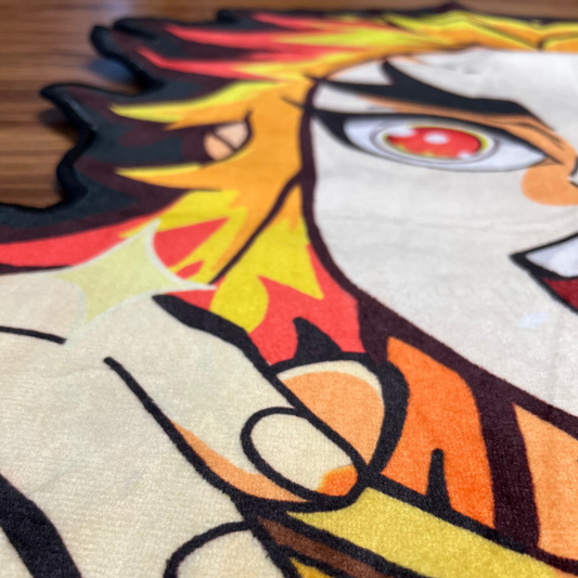 Flame Pillar Rug