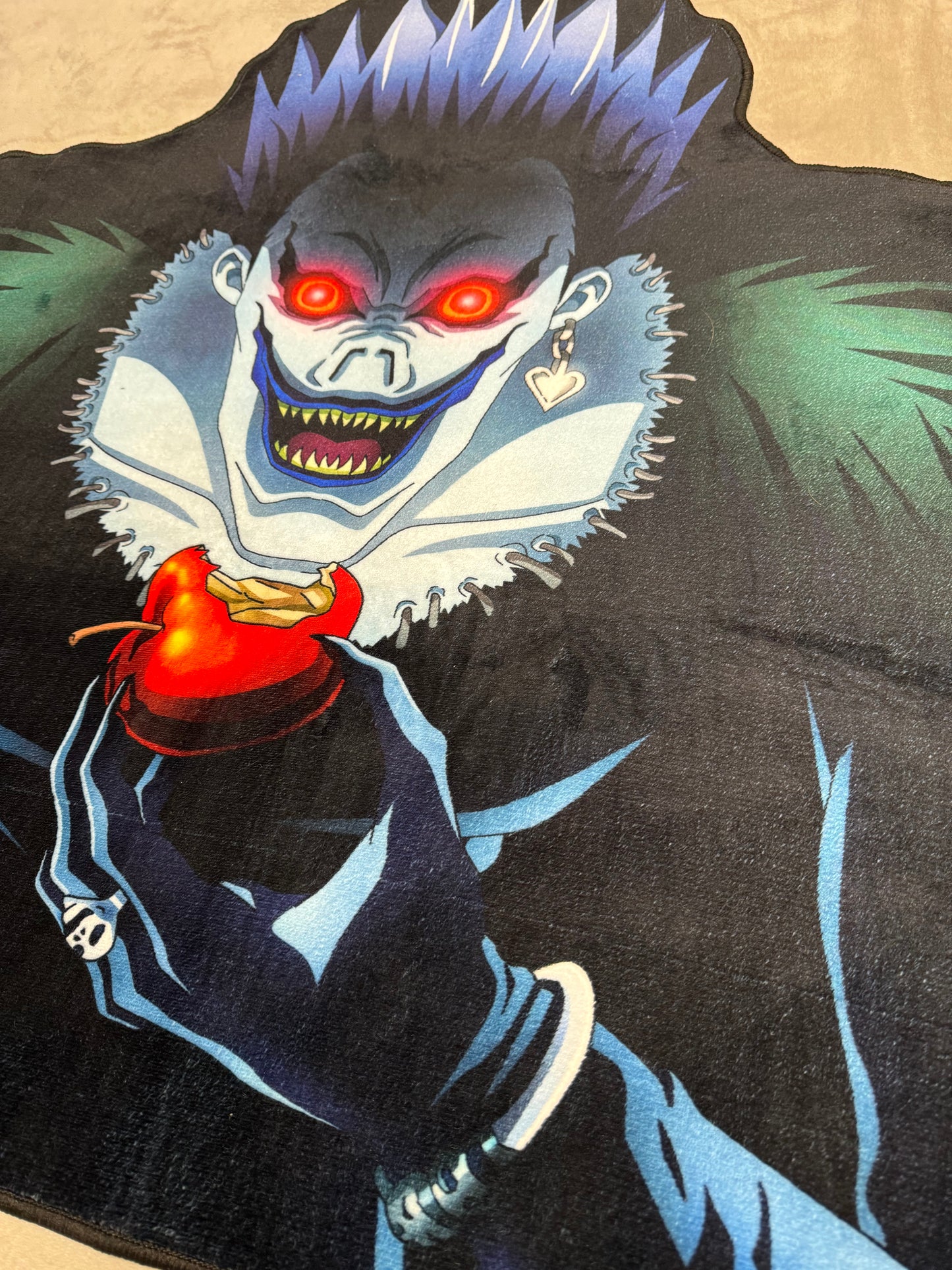 Apple Loving Shinigami Rug