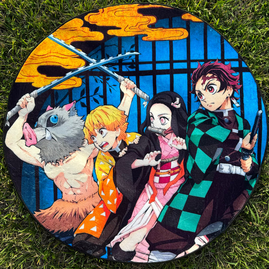 Breath Wielding Warriors Rug