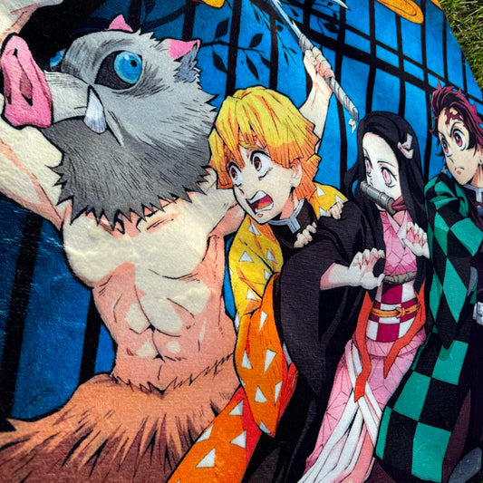 Breath Wielding Warriors Rug