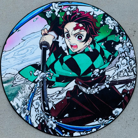 Water Breath Warrior Rug