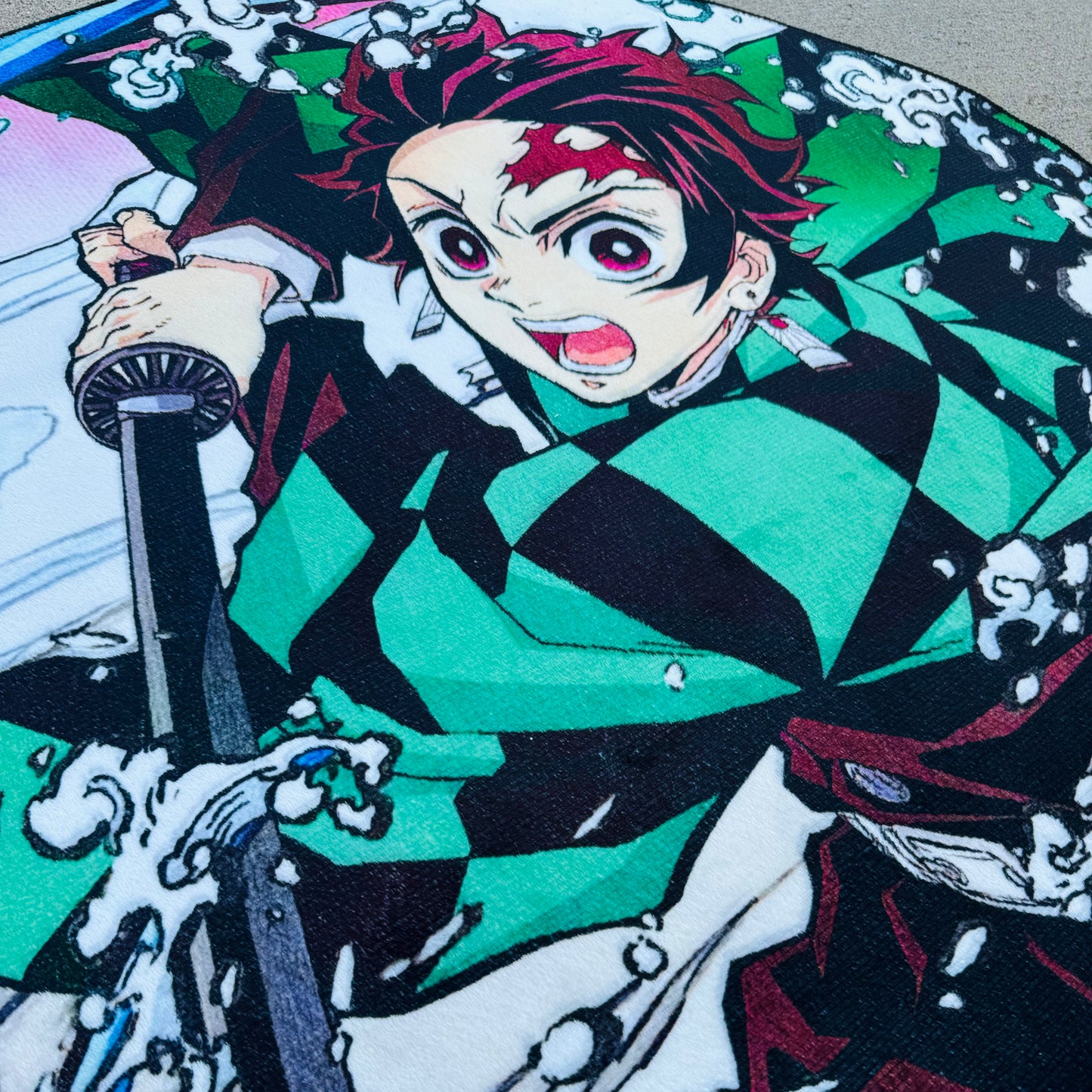 Water Breath Warrior Rug