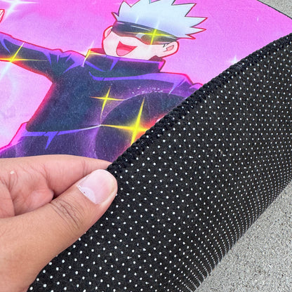 Laughing Cursed Fighter Rug