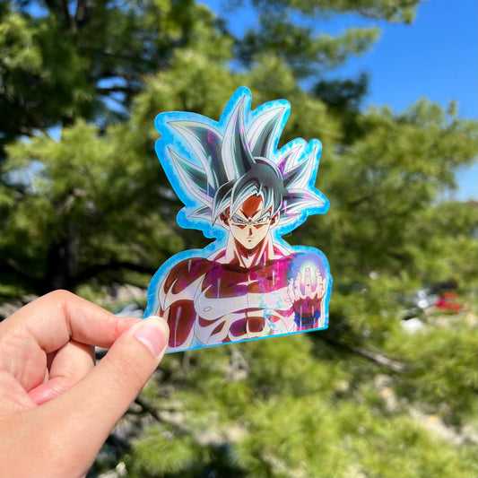 Ultra Warrior Energy Form Motion Sticker