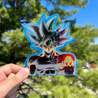 Ultra Warrior Energy Form Motion Sticker