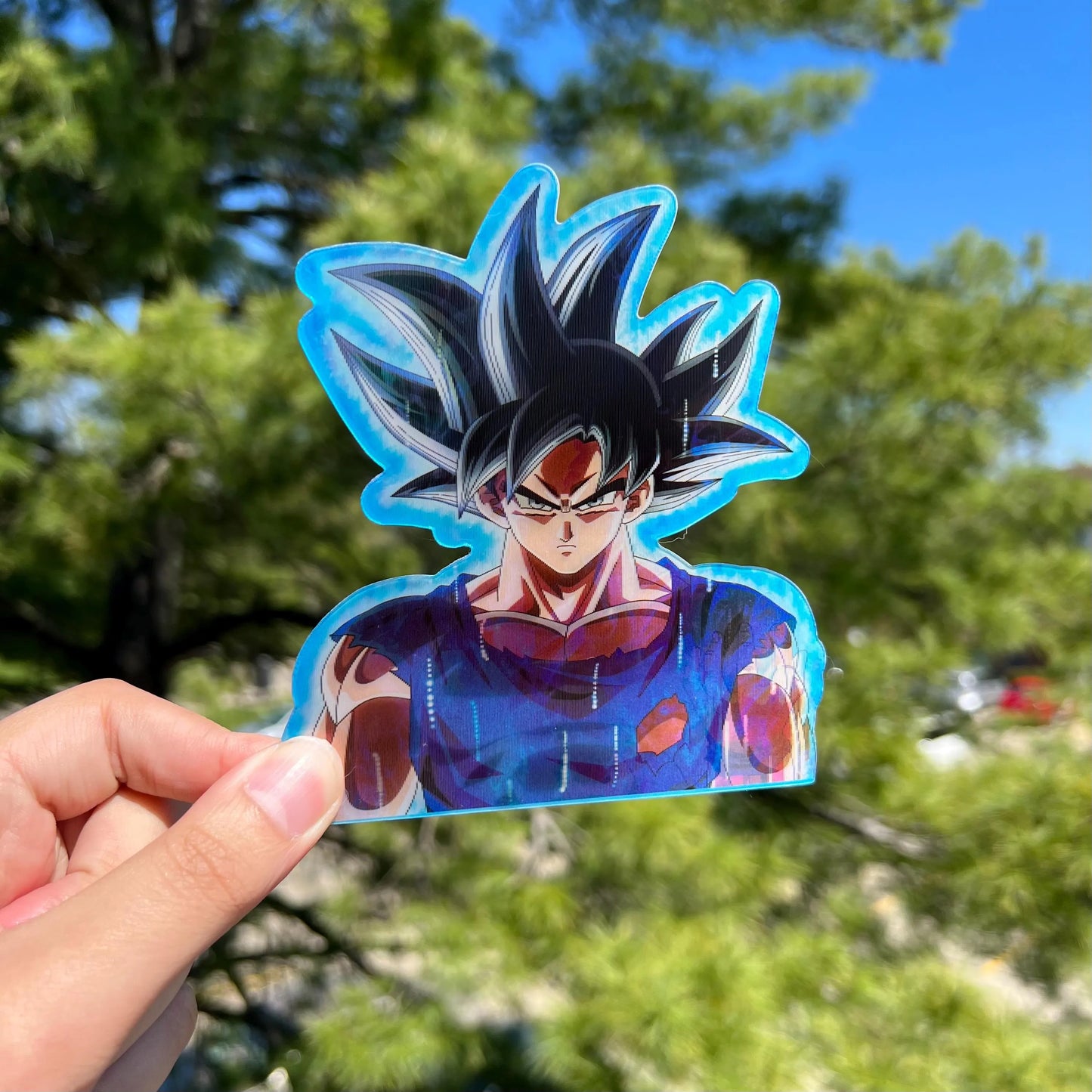 Ultra Warrior Energy Form Motion Sticker