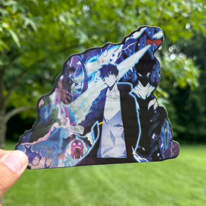 Dark Aura Warrior Motion Sticker