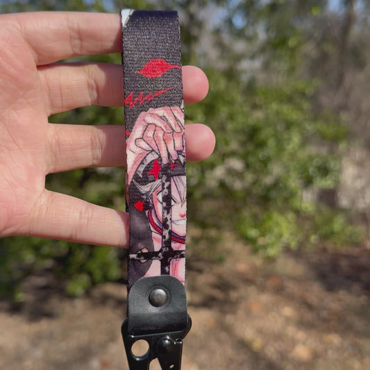 Cursed Power Keychain Strap