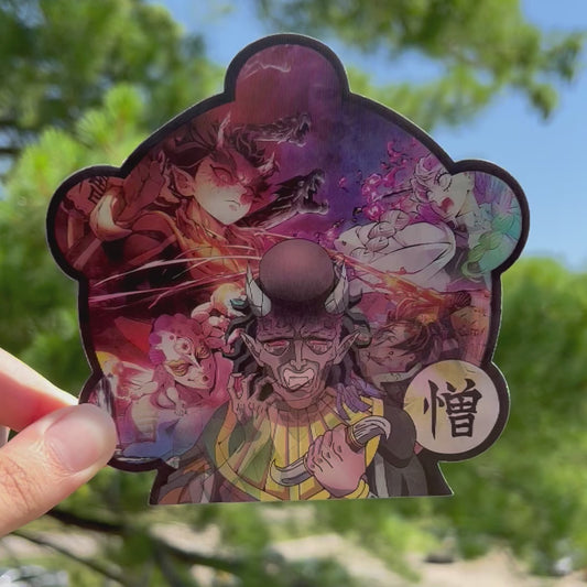 Demon of Many Faces Motion Sticker