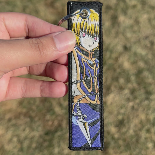 Chains of Vengeance Embroidered Jet Tag Keychain