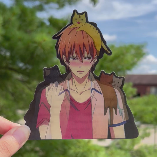 Cursed Soul of the Cat Motion Sticker