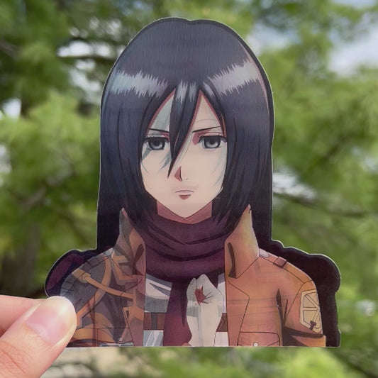 Red Scarf Motion Sticker