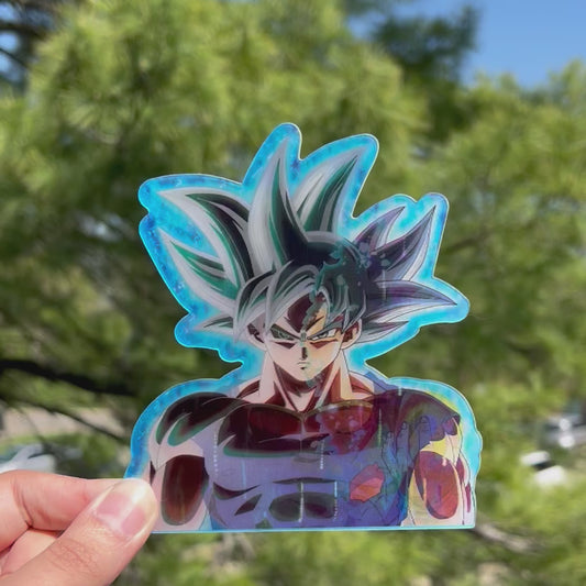 Ultra Warrior Energy Form Motion Sticker